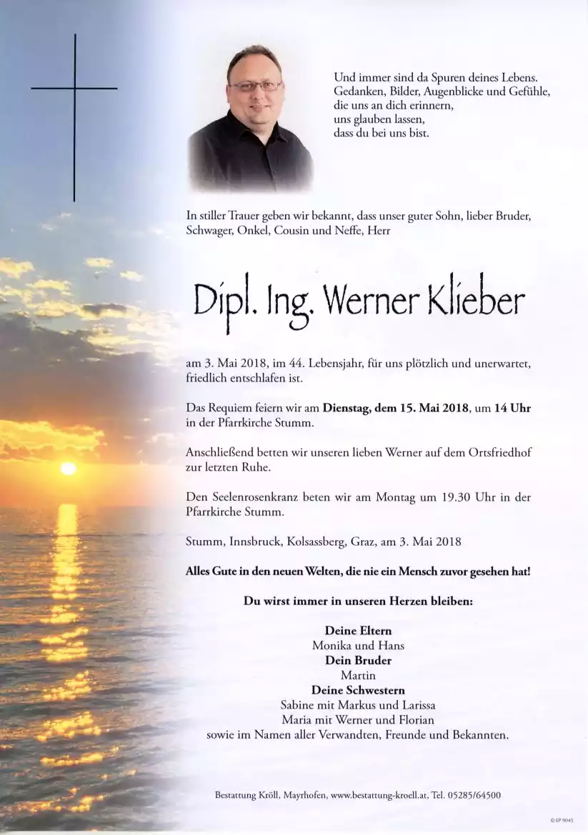 Parte von Werner Klieber